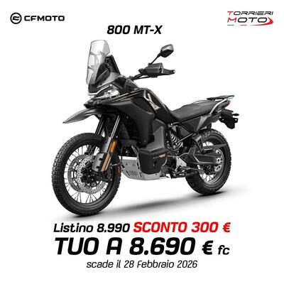CFMOTO 800MT-X Low Seat (2025 - 26) nuova