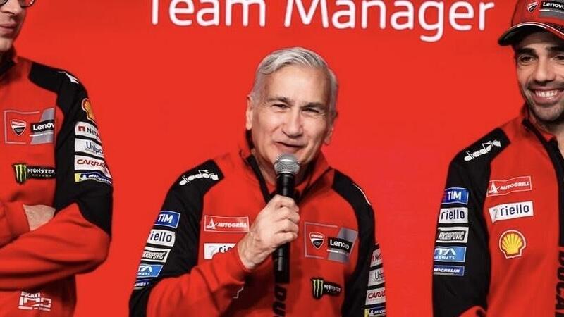 MotoGP 2026. Davide Tardozzi avvisa: &ldquo;Priorit&agrave; al rinnovo di Marquez. Siamo certi del talento e della velocit&agrave; di Pecco&rdquo;