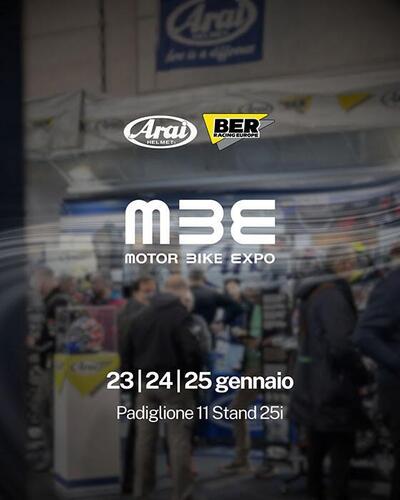 BER Racing Europe a Motorbike Expo 2026 con tutte le novit&agrave; Arai e NOS