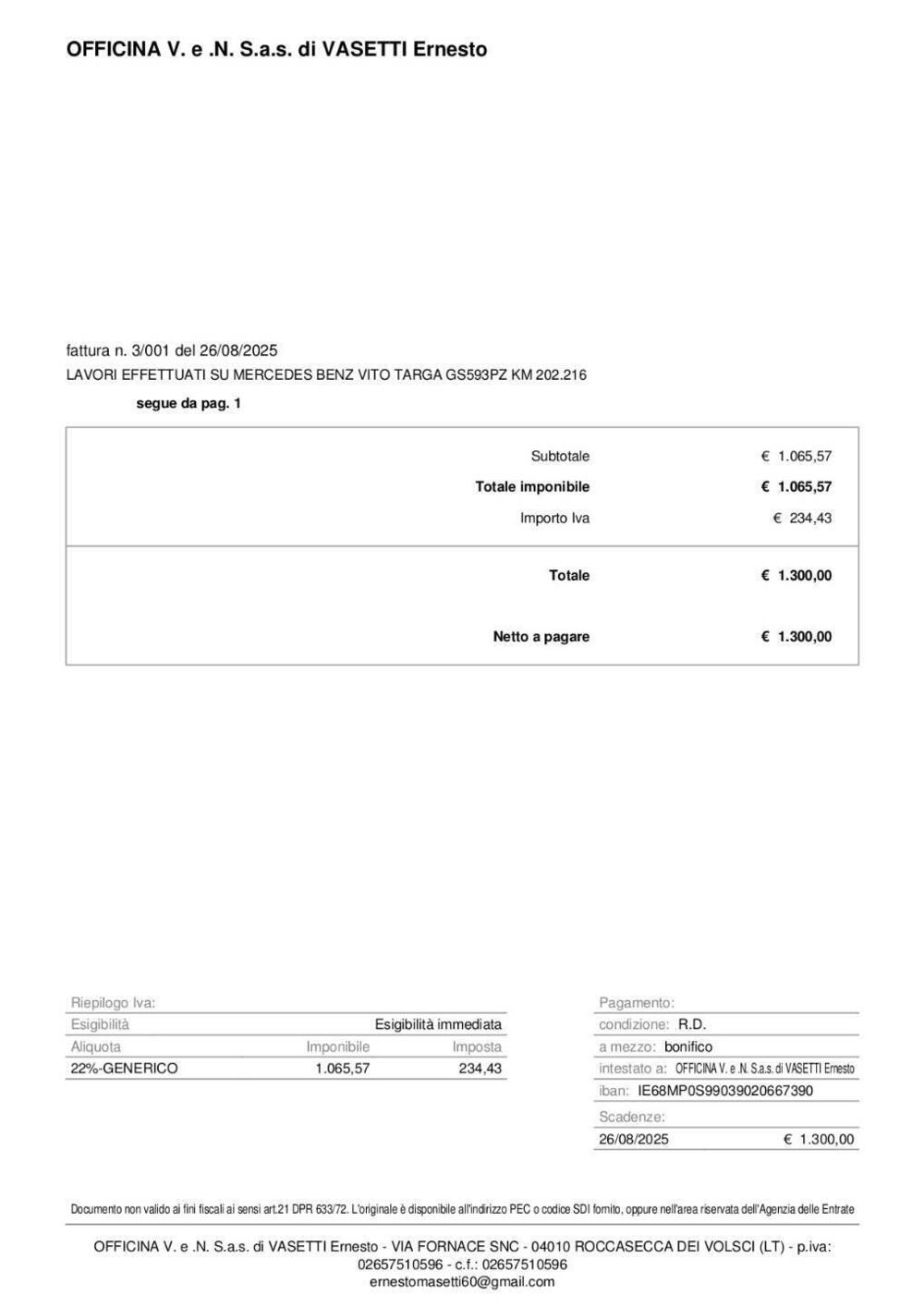 Mercedes-Benz Vito usata a Frosinone (11)