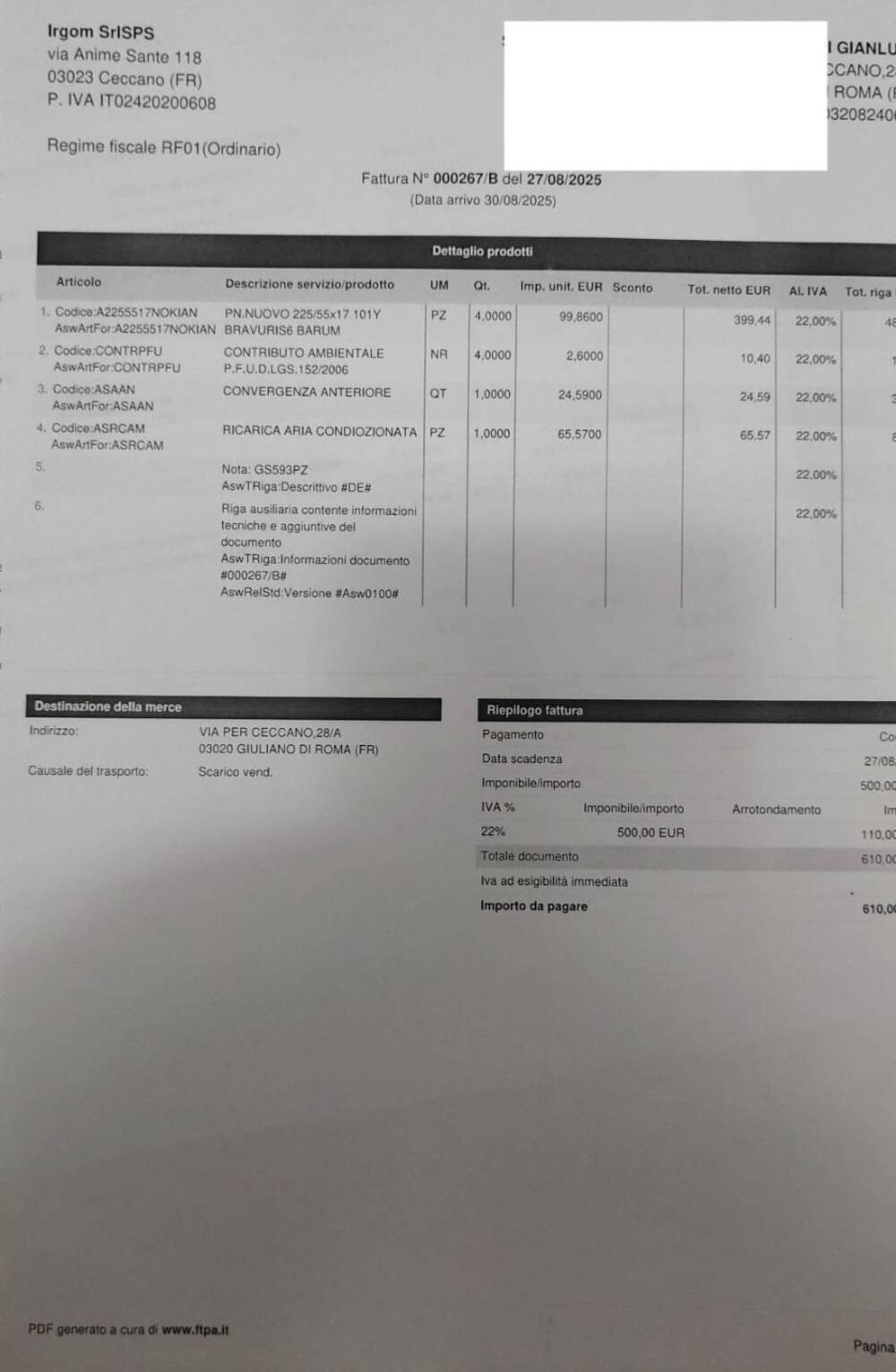 Mercedes-Benz Vito usata a Frosinone (15)