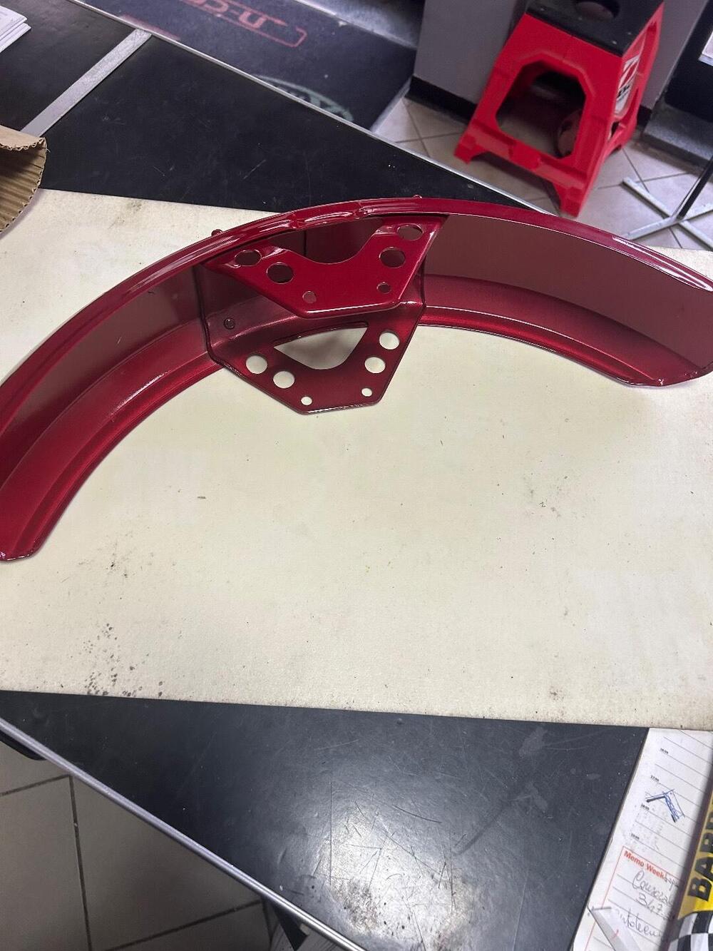 Parafango anteriore Kawasaki in alluminio (5)