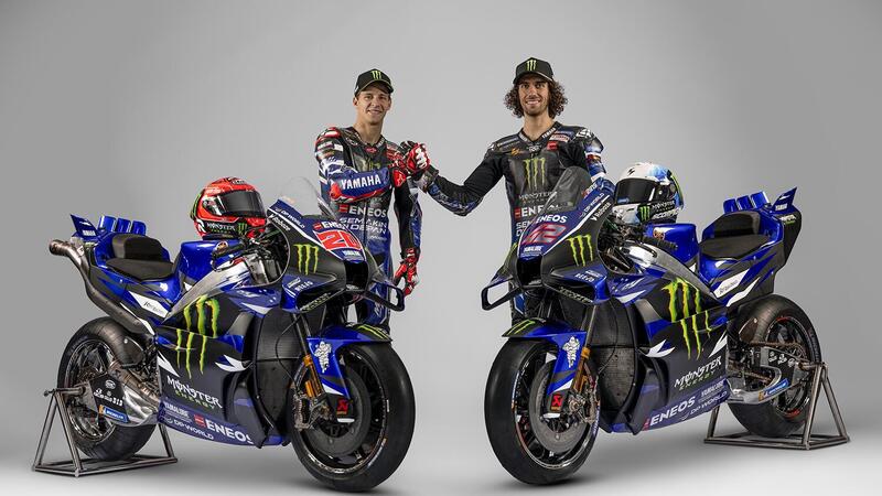 MotoGP 2026. Yamaha svela la livrea e d&agrave; il via all'era V4: ecco la nuova M1 di Fabio Quartararo e Alex Rins per il 2026 [GALLERY]