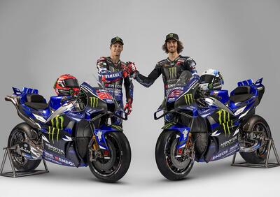 MotoGP 2026. Yamaha svela la livrea e dà il via all'era V4: ecco la nuova M1 di Fabio Quartararo e Alex Rins per il 2026 [GALLERY]