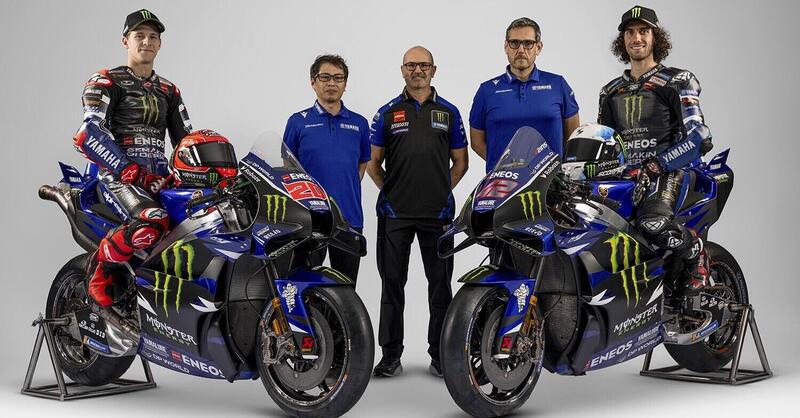 LIVE - MotoGP 2026. Addio 4 in linea! Yamaha svela la nuova V4 ufficiale di Fabio Quartararo e Alex Rins [VIDEO]