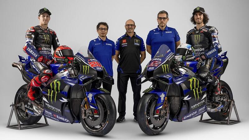 LIVE - MotoGP 2026. Addio 4 in linea! Yamaha svela la nuova V4 ufficiale di Fabio Quartararo e Alex Rins [VIDEO]