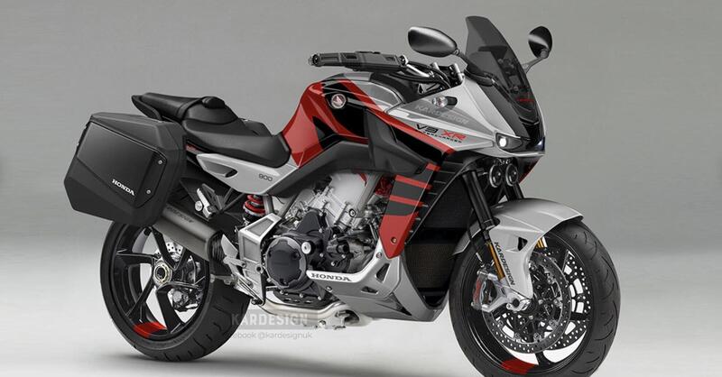 Honda V3R 900 E-Compressor: e se diventasse una Sport Touring?