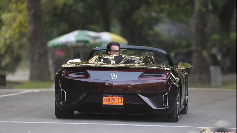 Acura NSX di Tony Stark: la supercar di The Avengers va all&rsquo;asta 