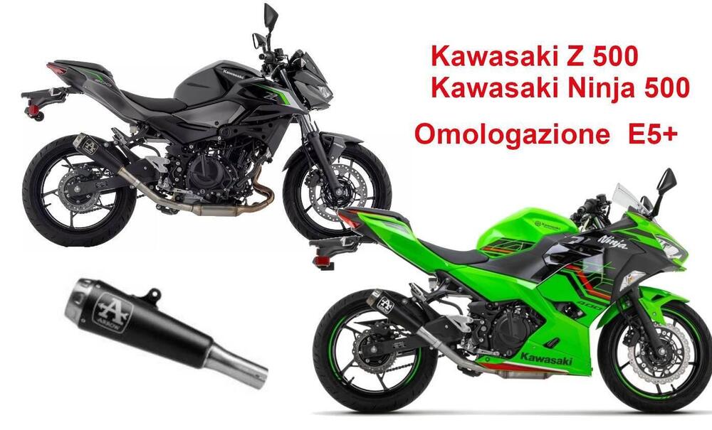 Scarico Arrow Pro-Race Kawasaki Z500 / Ninja 500