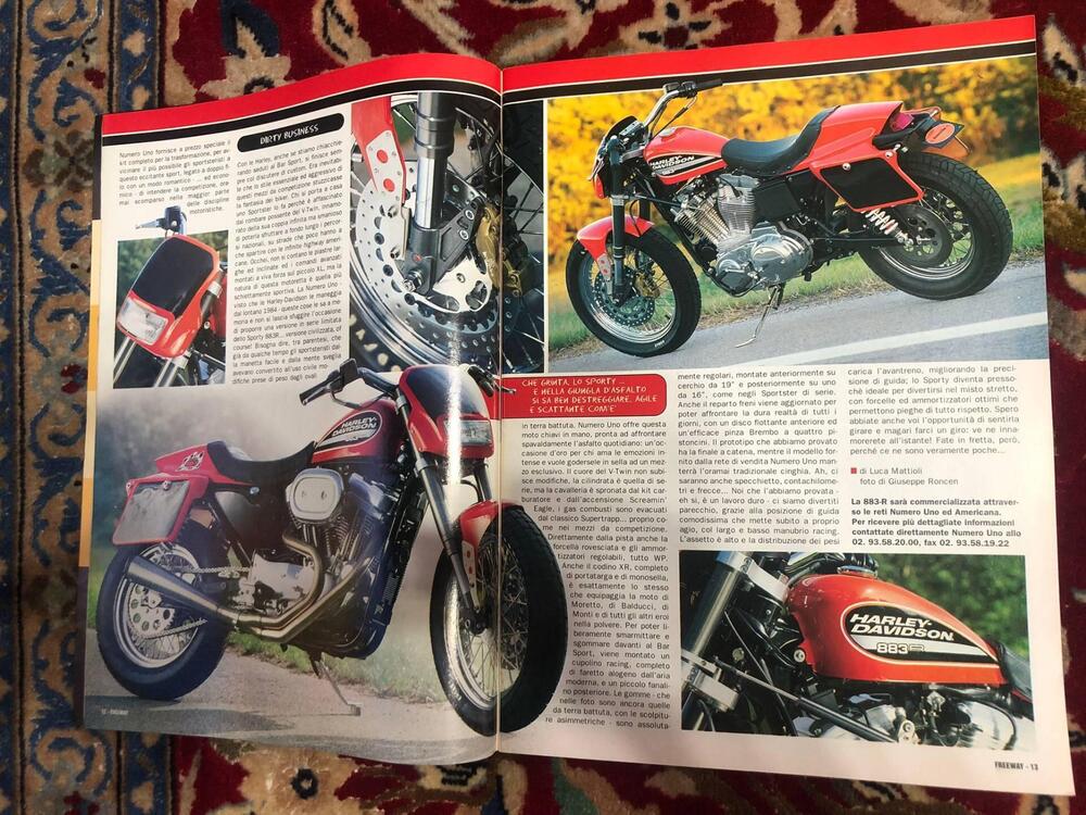 Harley-Davidson 883 Custom (1998 - 00) - XL 53C (10)