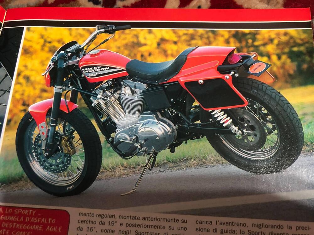 Harley-Davidson 883 Custom (1998 - 00) - XL 53C (11)