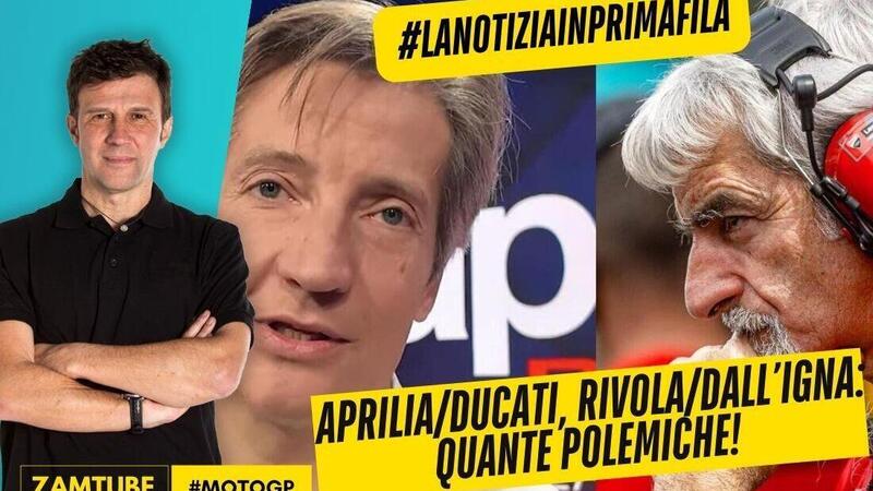 Aprilia/Ducati, Rivola/Dall'Igna: quante polemiche! [VIDEO]