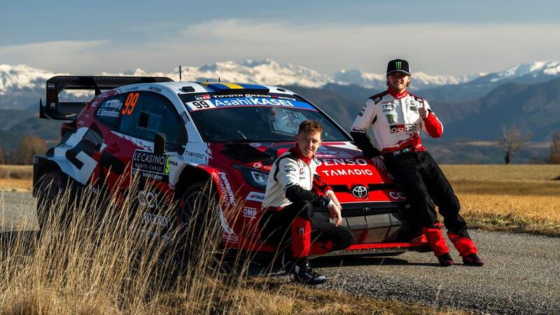 WRC26 #01 Monte-Carlo D1. Oliver Solberg, Toyota, primo leader della stagione