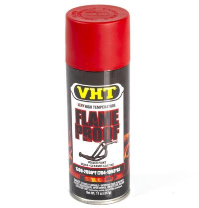 Vernice per marmitte rossa ad altissima temperatur 