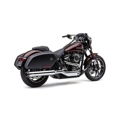 Marmitte Cobra Dual cut Slip-on per Softail dal 20 