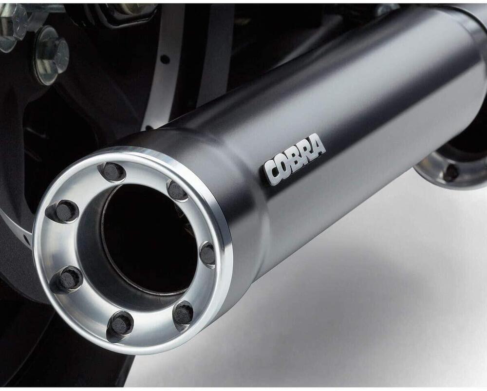 Marmitte Cobra 3” RPT Race Pro Slip-On per Softail 