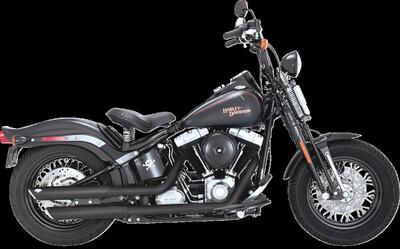 Marmitte Vance &amp; Hines Twin Slash 3&rdquo; Slip-On per S