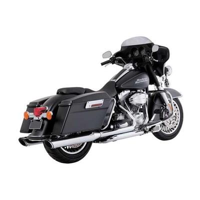 Marmitte Vance &amp; Hines 4&rdquo; Twin Slash Round Slip-On
