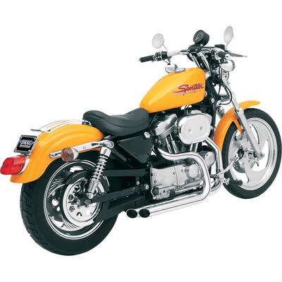 Scarico Bassani Pro-Street Slash-cut per Sportster 