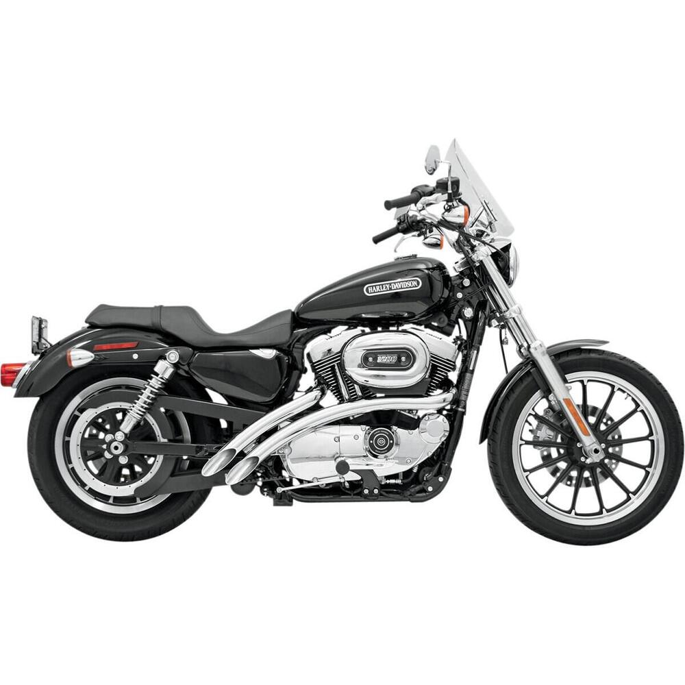 Scarico Bassani Radial Sweepers per Sportster dal 
