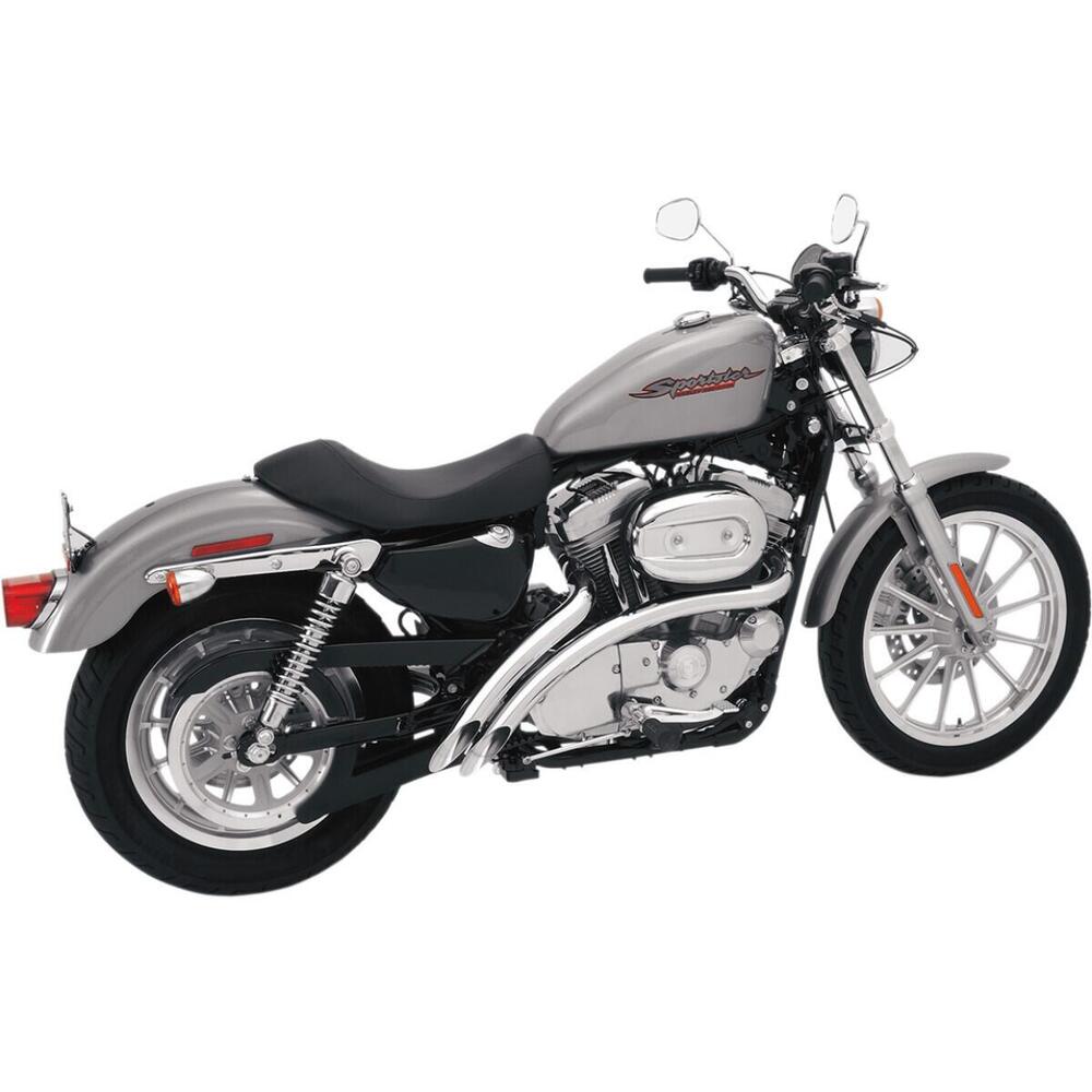 Scarico Bassani Radial Sweepers per Sportster dal 