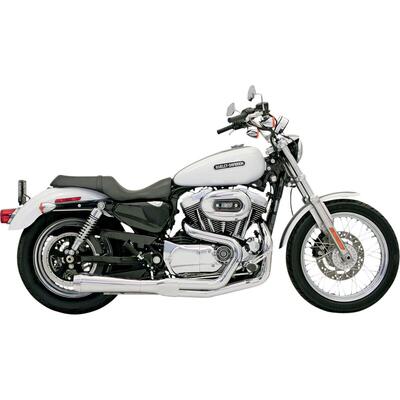 Scarico Bassani 2 in 1 Road Rage per Sportster dal 