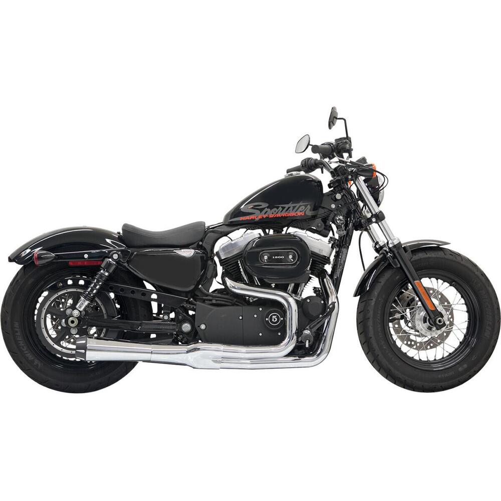 Scarico Bassani Road Rage II Mega Power 2 in 1 per 