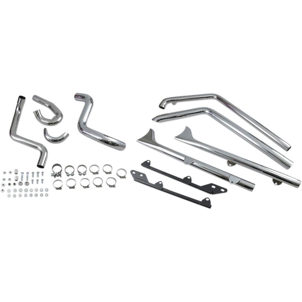 'Scarico Bassani True Duals con Silenziatori da 1- 