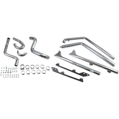 'Scarico Bassani True Duals con Silenziatori da 1- 