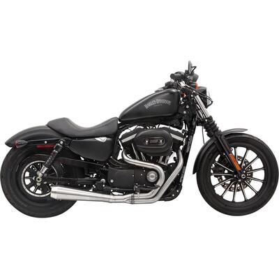 Scarico Bassani 2 in 1 Road Rage III per Sportster 