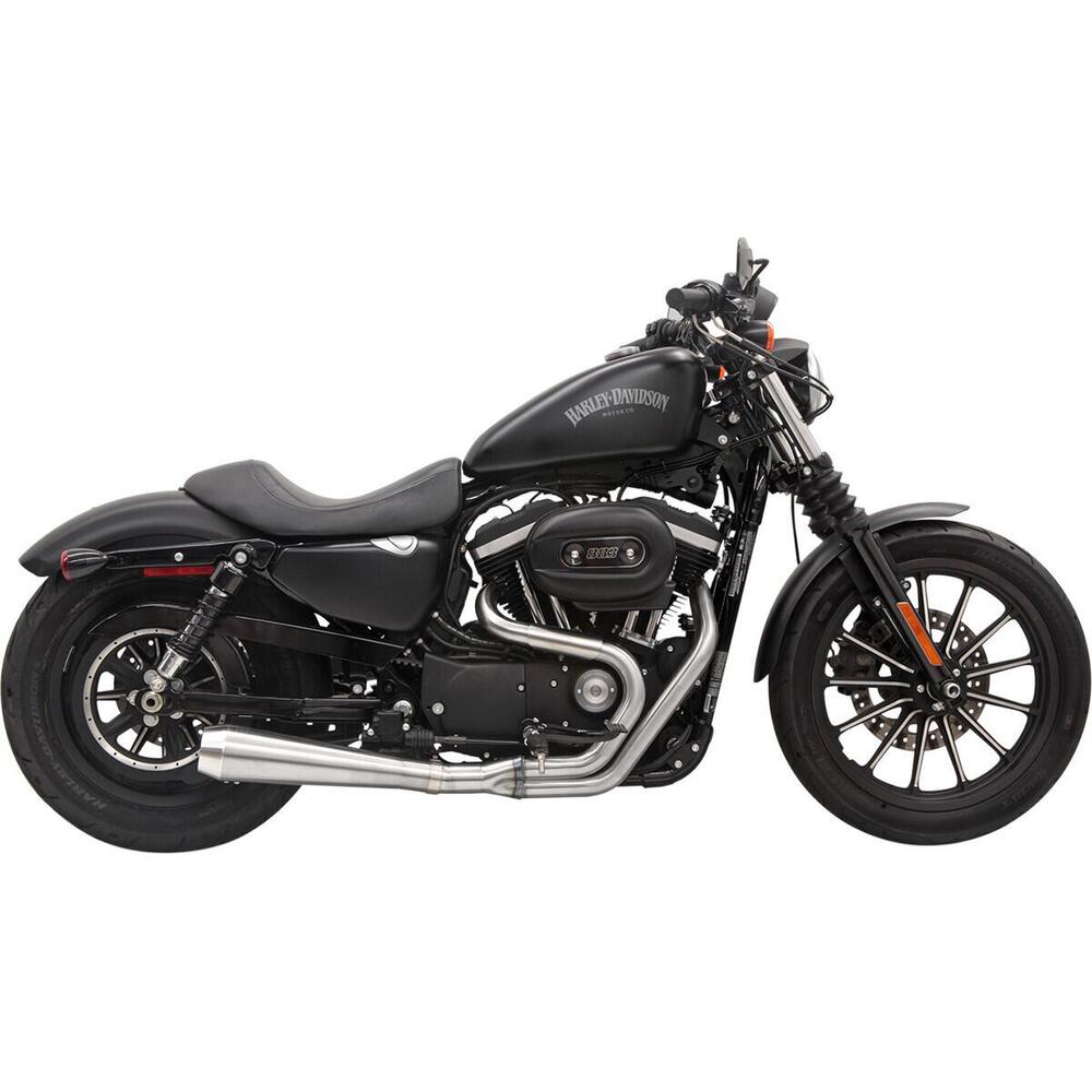 Scarico Bassani 2 in 1 Road Rage III per Sportster 