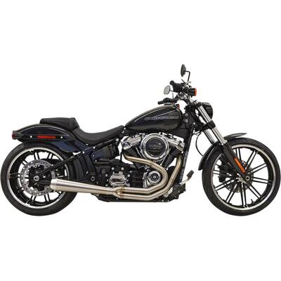 Scarico Bassani 2 in 1 Road Rage III per Softail 