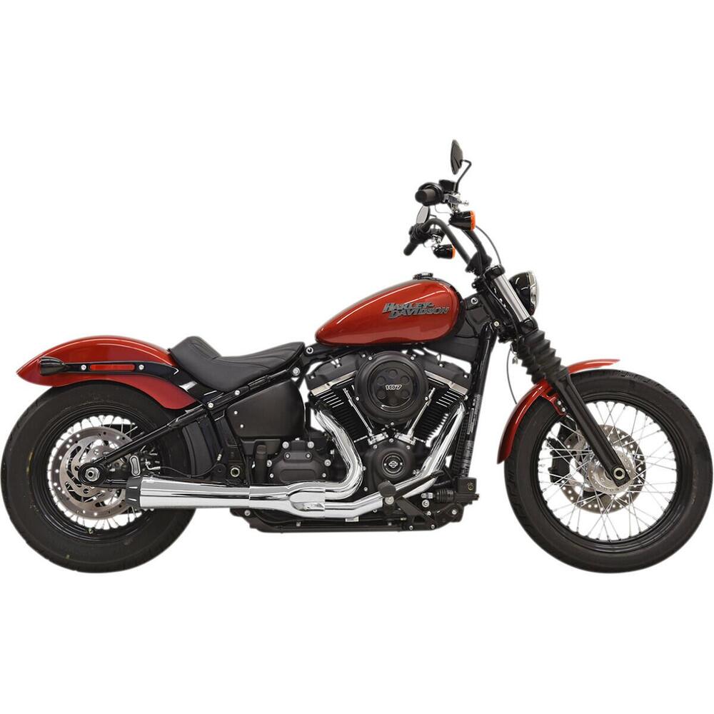 Scarico Bassani 2 in 1 Road Rage per Softail dal 2 