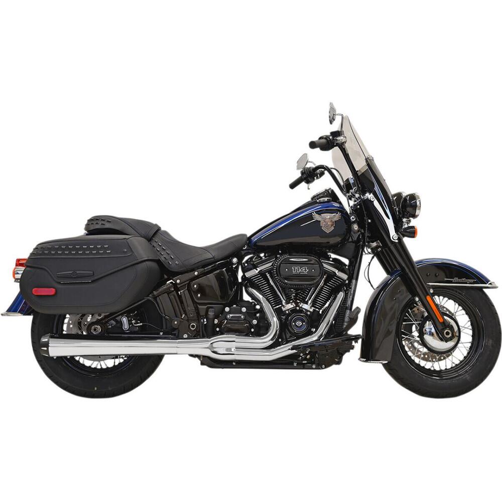 Scarico Bassani 2 in 1 Road Rage per Softail dal 2 
