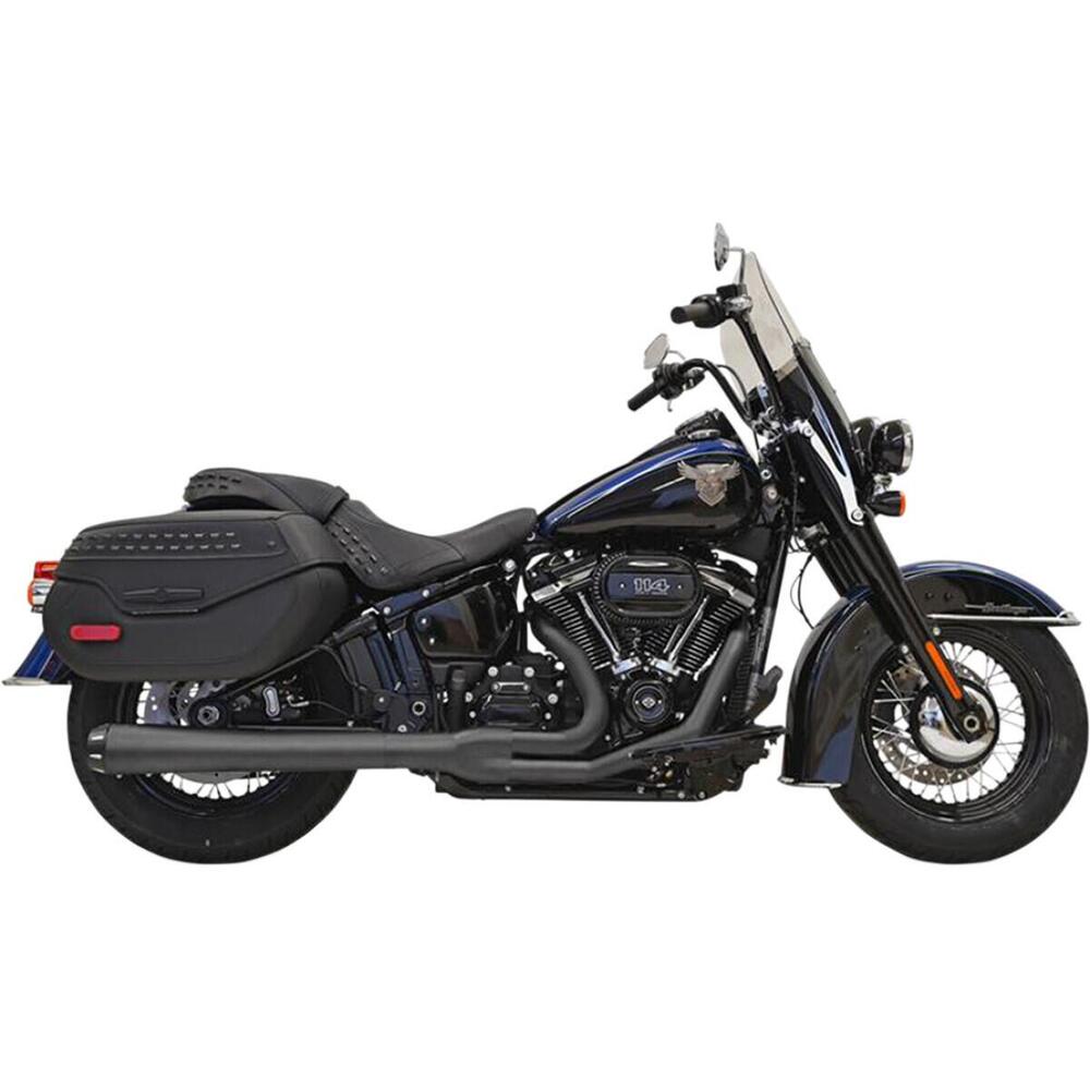 Scarico Bassani 2 in 1 Road Rage per Softail dal 2 