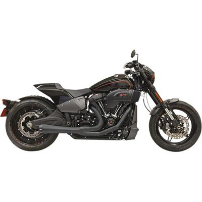 Scarico Bassani Road Rage 2 in 1 per Softail dal 2 