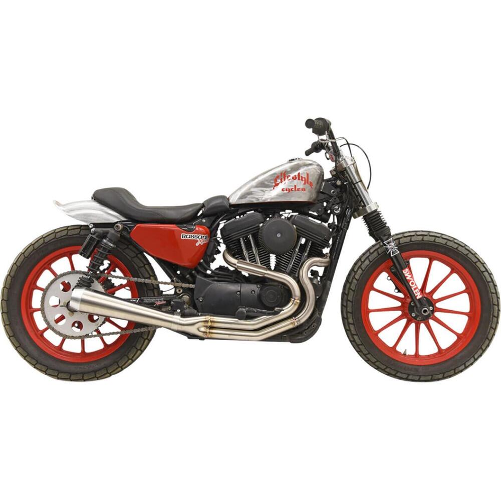 Scarico Bassani Road Rage III 2 in 1 per Sportster 
