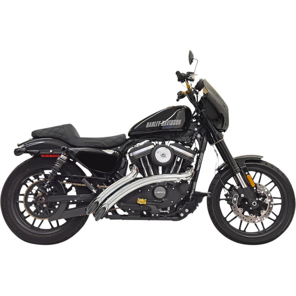 Scarico Bassani Radial Sweepers per Sportster dal 