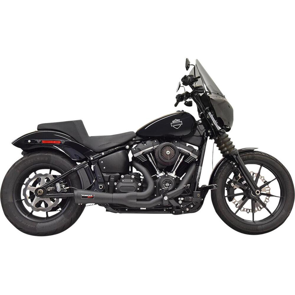 Scarico Bassani 2 in 1 The Ripper Corto Road Rage 