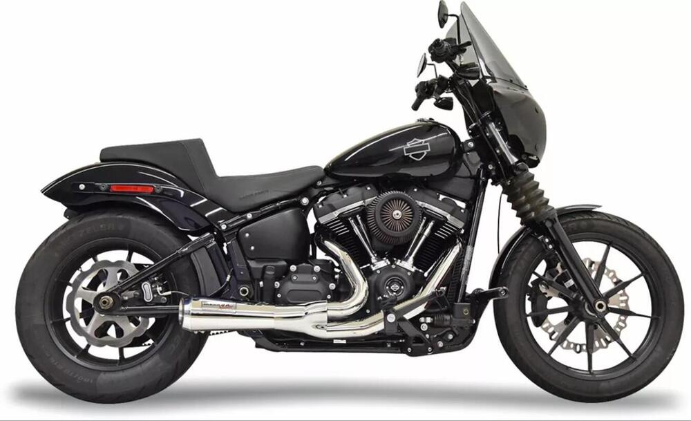 Scarico 2 in 1 Bassani Road Rage 2 Ripper Short cr 