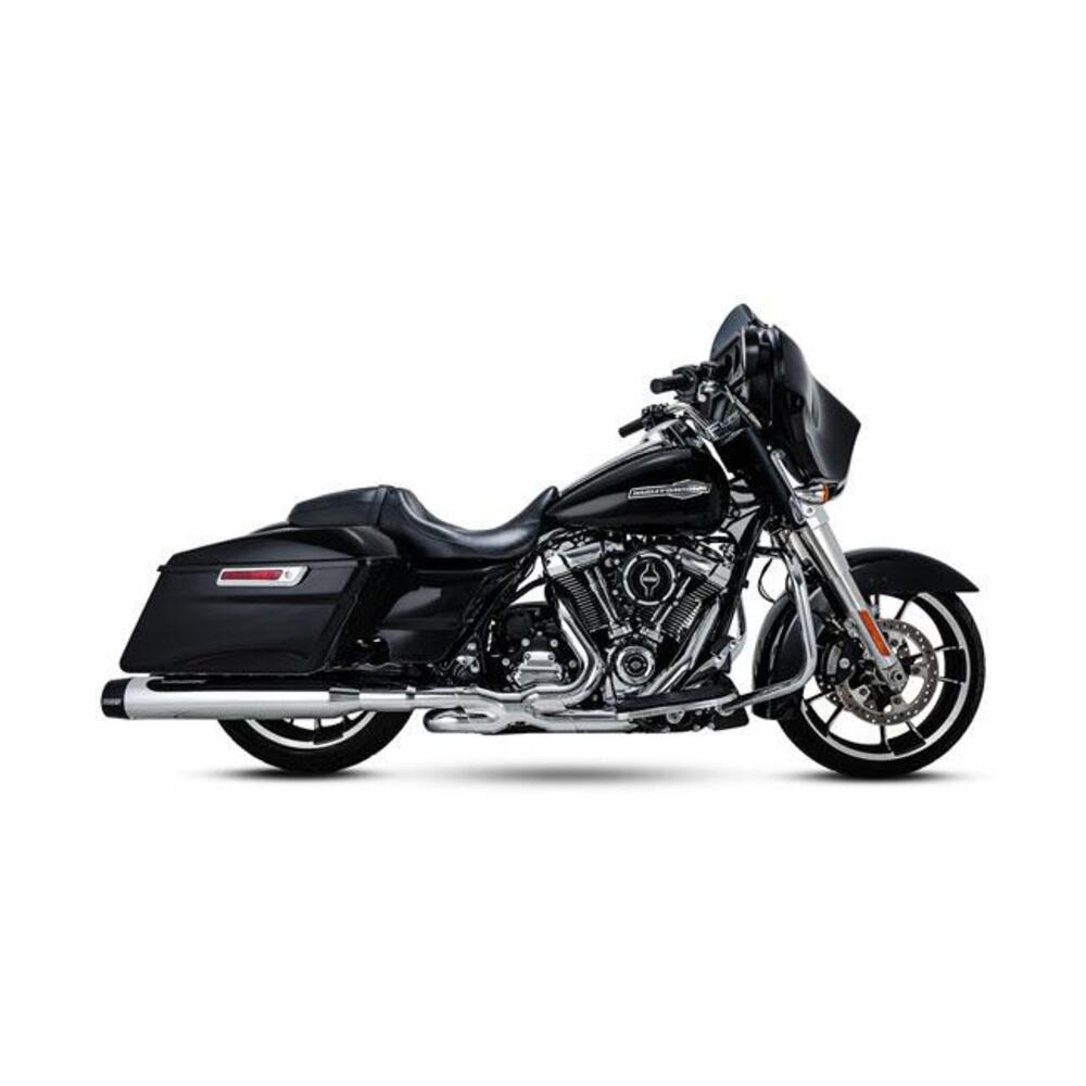 Marmitte Vance & Hines Blackbird 450 cromate per T