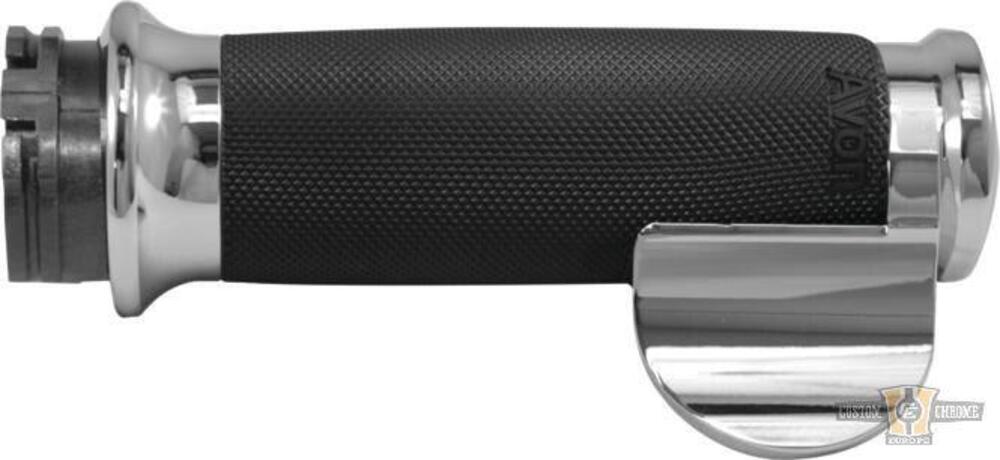 Manopole Avon Contour Throttle Assist cromate per