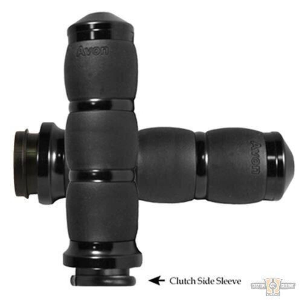 Manopole Avon Velvet Air Cushion nere per accelera