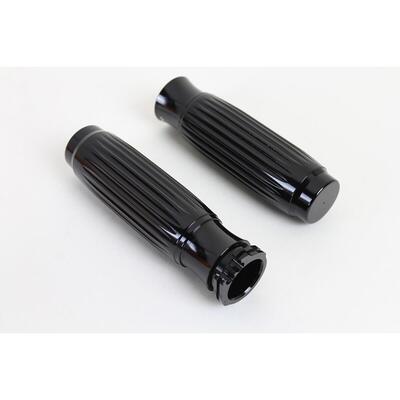 Manopole Original Rib Style nere per acceleratore 