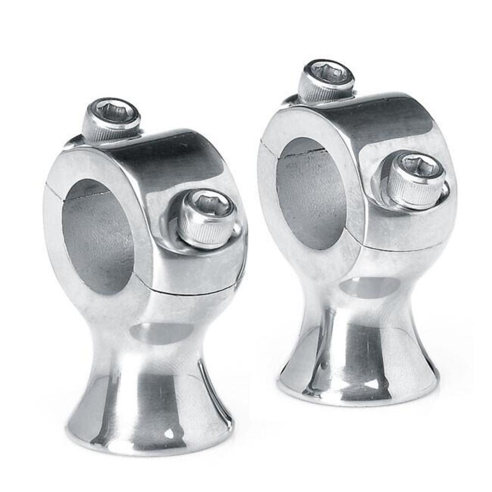 Riser Biltwell Slimline alti 1-3/4 inox lucidi, Pe