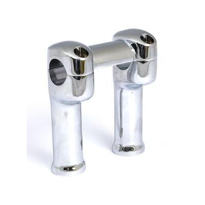 Riser Grady alti 5&rsquo;&rsquo;, cromati, Per manubri da 1-1/ 