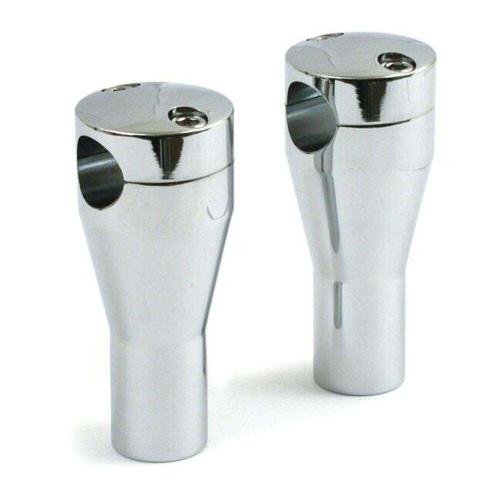 Riser Panhead Style alti 4’’, cromati, Per manubri 