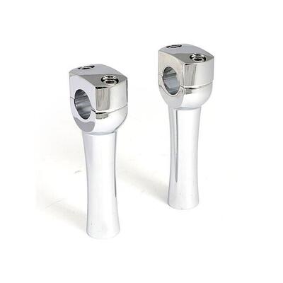 Riser Dighton Alu Domed alti 5&rsquo;&rsquo;, cromati, Per man 