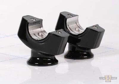 Riser Thunderbike Flat alti 1,5&rsquo;&rsquo;, inclinati, neri