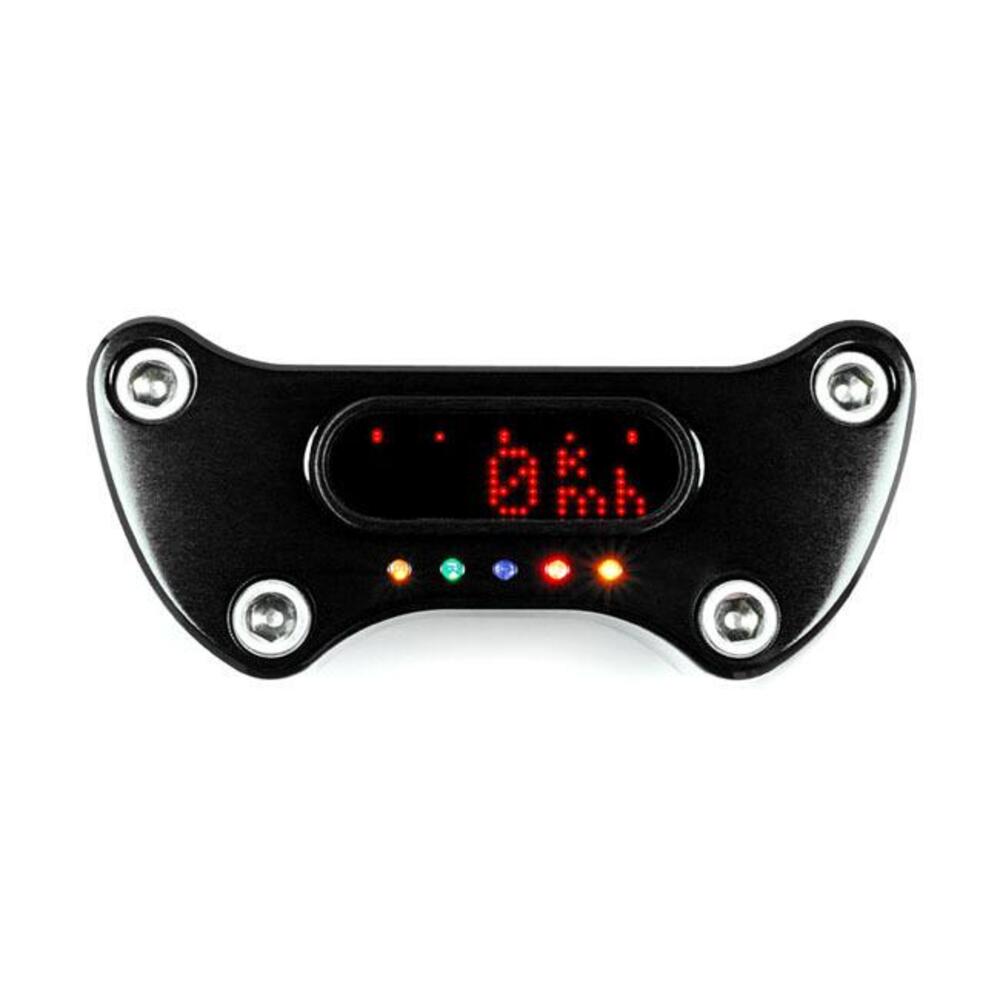 Piastrina con spie per strumento Motoscope Mini in Motogadget